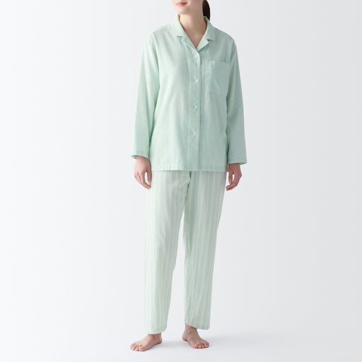 Women's Side Seamless Double Gauze Pajamas MUJI