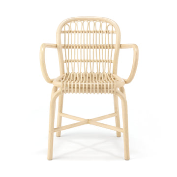 #26SS -Check with zunni for WH labeling- Rattan Armchair - Natural KB57XA3A MUJI