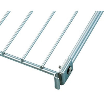 SUS Stainless Steel Shelving Unit Additional Wire Shelf - Square (16.5") MUJI