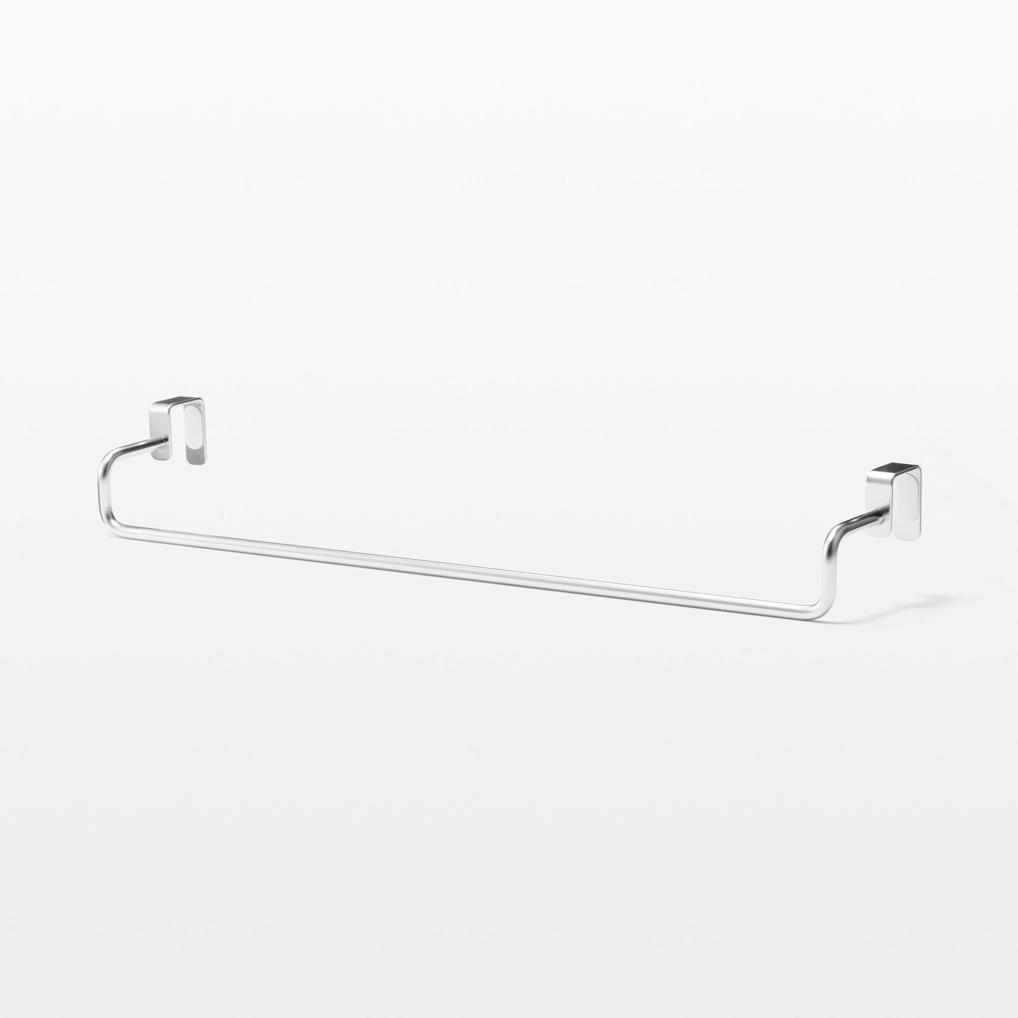 Stainless Steel Door Mounted Storage - Towel Hanger | MUJI USA