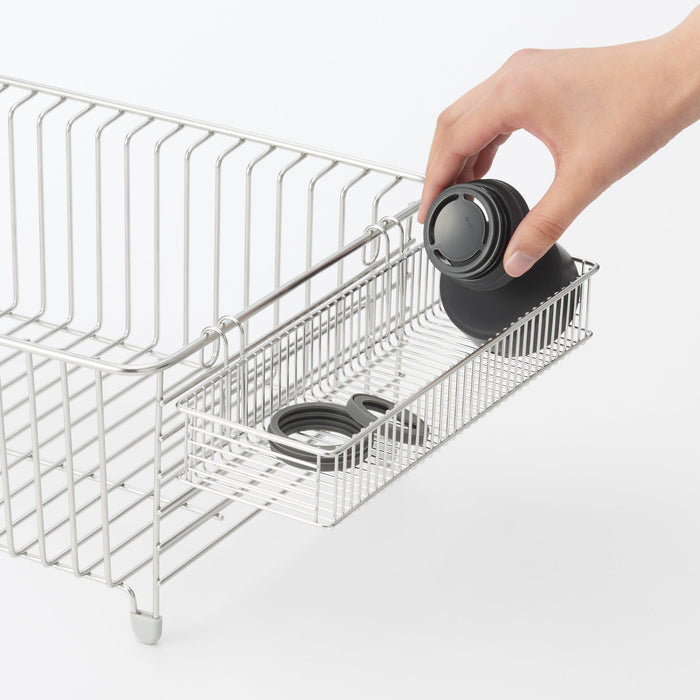 Stainless Steel Wire Tray for Dish Drainer Kitchen MUJI USA