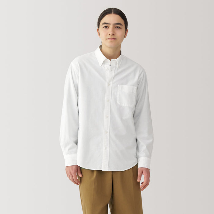 Men's Washed Oxford Button Down Shirt Men's Washed Oxford Button Down Shirt