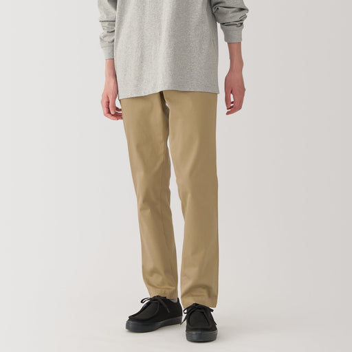 Men's Stretch Chino Slim Pants (L30") MUJI