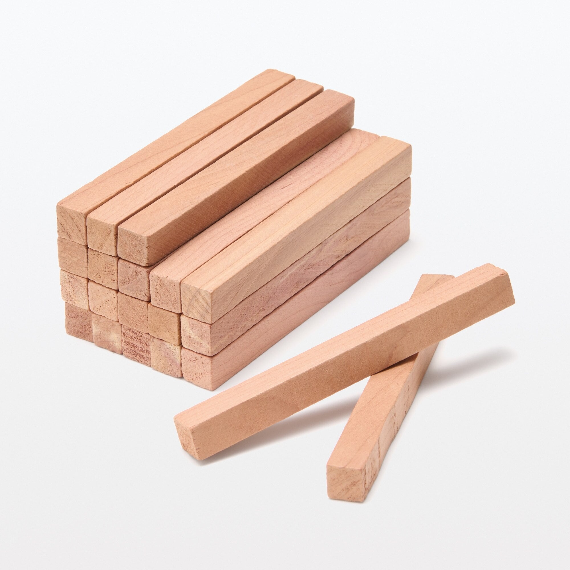 Red Cedar Block Set with Sandpaper | Housekeeping Goods | MUJI USA