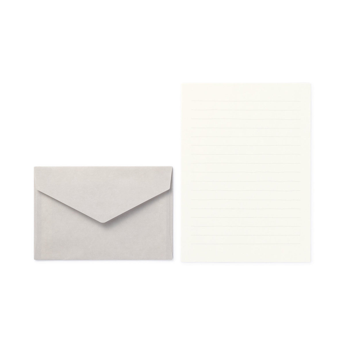 Grey Writing Writing Set - Gray | Letter Writing Set | MUJI USA