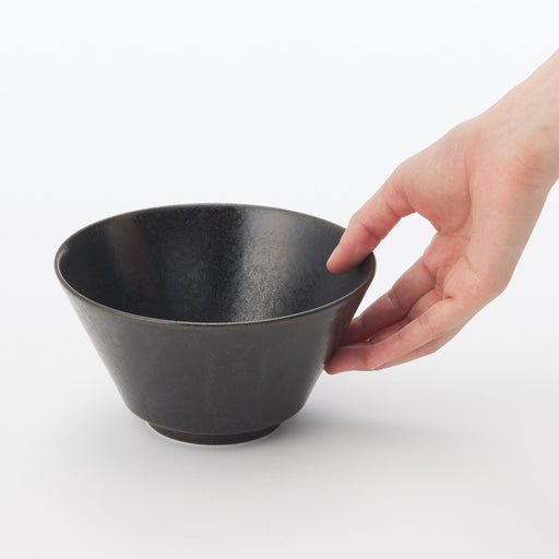 Mino Ware Bowl - Black MUJI