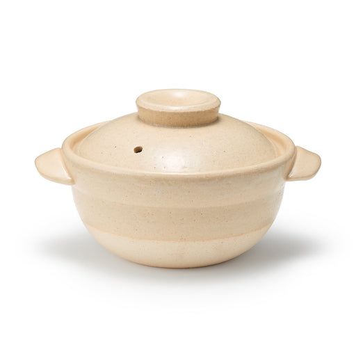 Banko Ware Ceramic Small Pot - Transparent Glaze 0.8 Qt MUJI