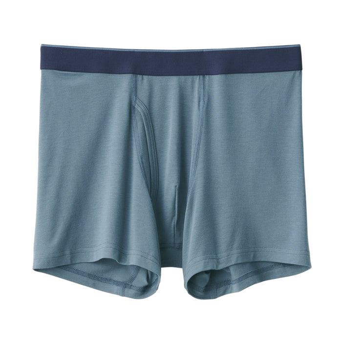 Men's Smooth Front Open Boxer Brief | Men's Underwear | MUJI USA