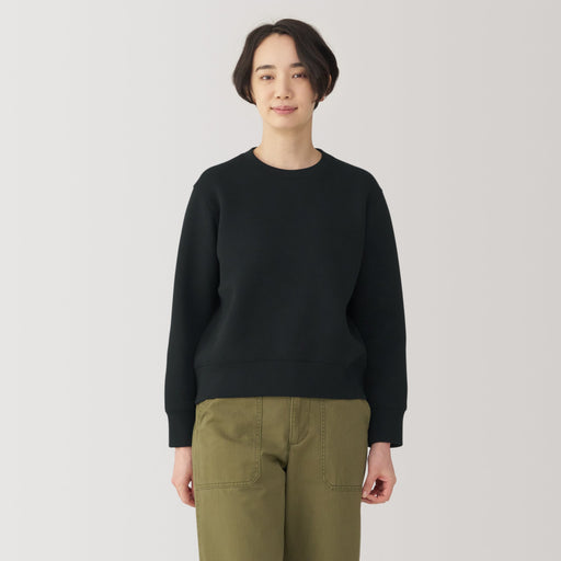 Women's Double Knitted Sweatshirt MUJI