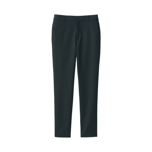 Stretch Chino Slim Tapered Pants Black MUJI
