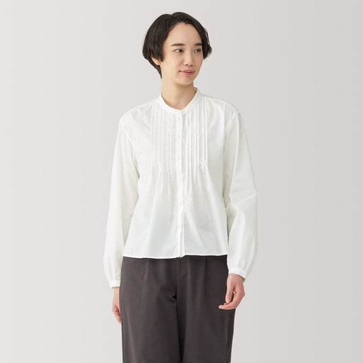 Women's Cotton Voile Blouse MUJI