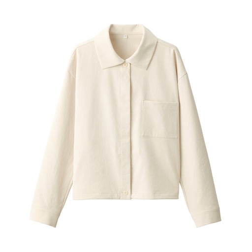 Women's Water Repellent Jacket Ivory MUJI