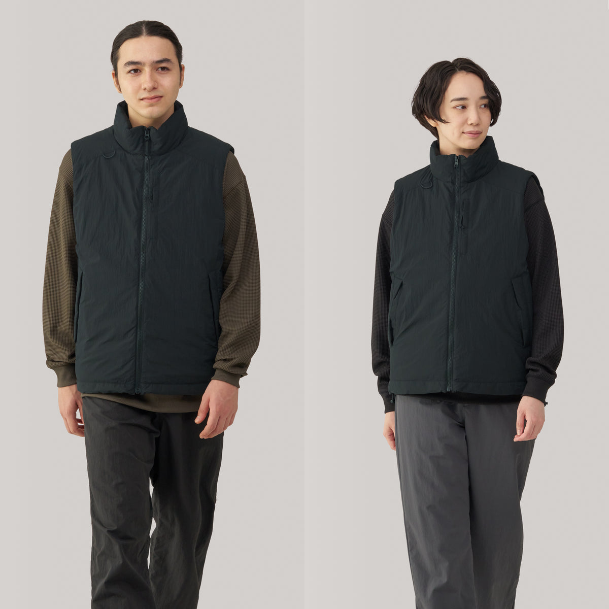 Men's Water Repellent Padded Walking Vest