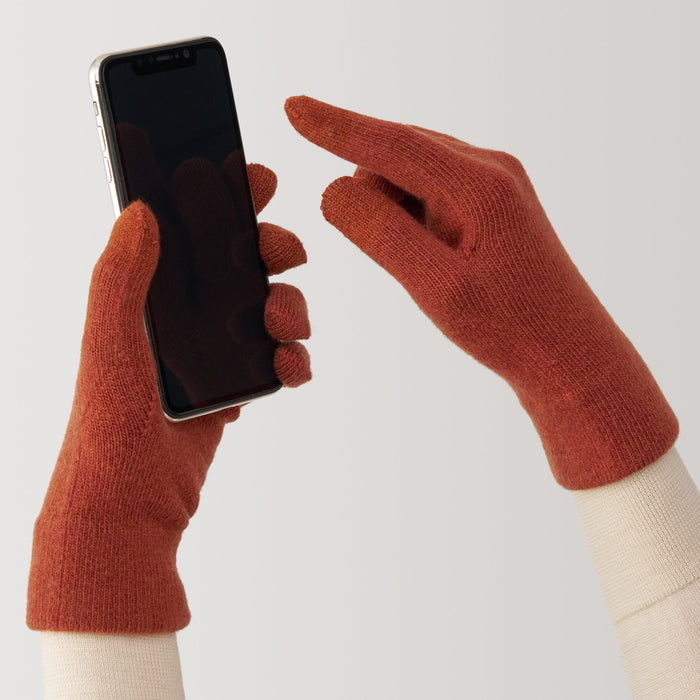 muji touchscreen handschuhe Wool Blend Touchscreen Gloves | Winter Accessories