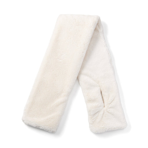 Anti-Static Wearable Blanket Scarf Ivory MUJI
