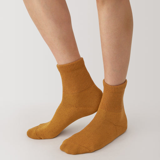 Right Angle Loose Top Pile Short Socks MUJI