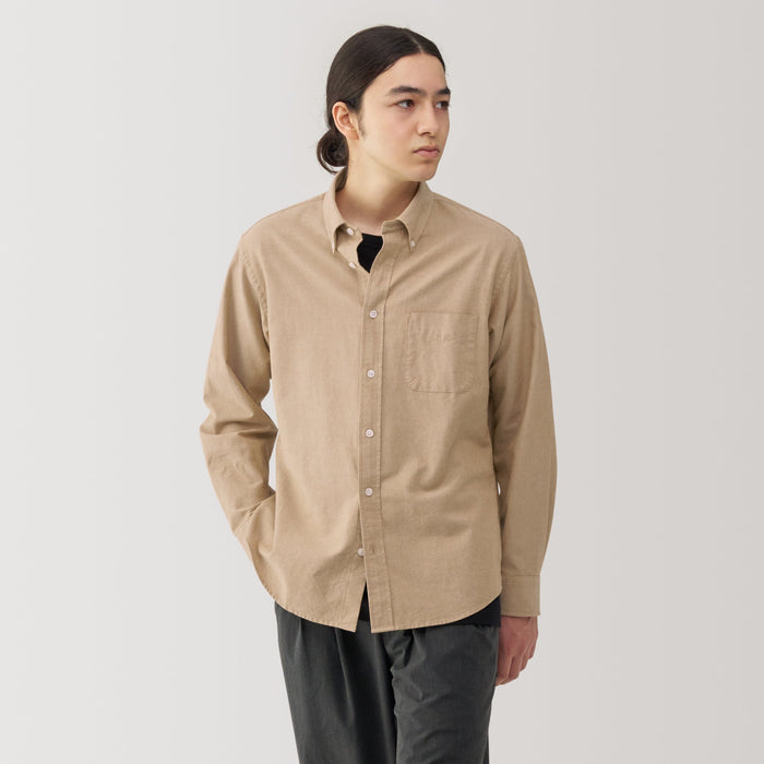 Men's Washed Oxford Button Down Shirt | Men's Fashion Men's Washed Oxford Button Down Shirt | Men's Fashion
