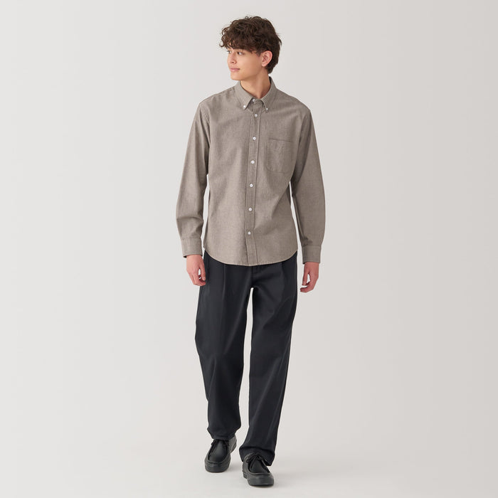 Men's Washed Oxford Button Down Shirt | Men's Fashion Men's Washed Oxford Button Down Shirt | Men's Fashion