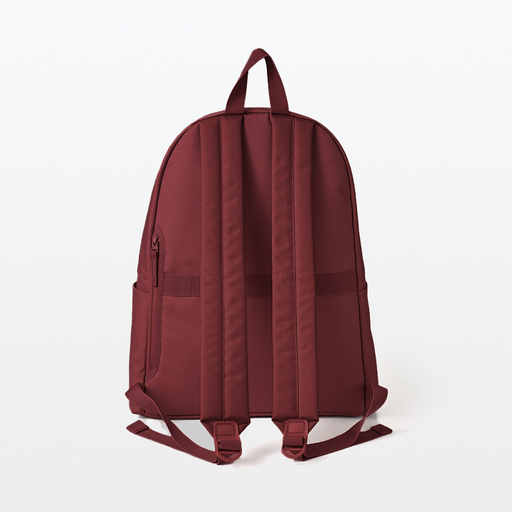 Less Tiring Water Repellent Backpack Burgundy MUJI