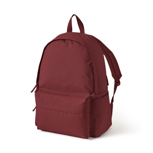 Less Tiring Water Repellent Backpack Burgundy MUJI