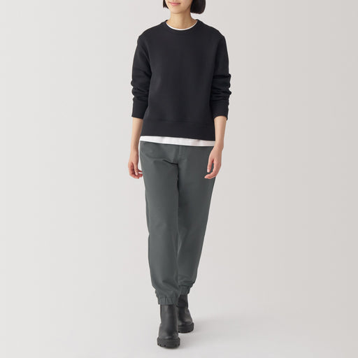 Women's Wind Repellent Stretch Easy Tapered Pants MUJI