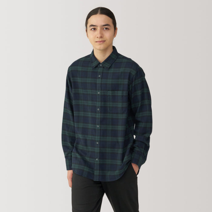 Men's Flannel Long Sleeve Shirt | Men's Fall Fashion