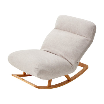 [HD] High Back Cushioned Sofa Rocking Chair MUJI China
