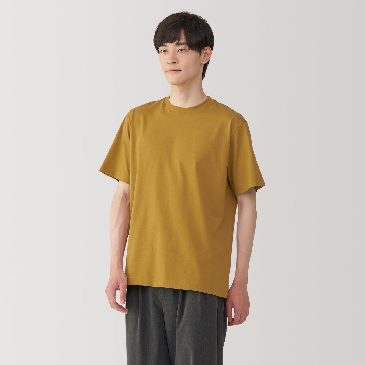 Men's Jersey Short Sleeve T-Shirt | Men's Basic T-Shirt | MUJI USA