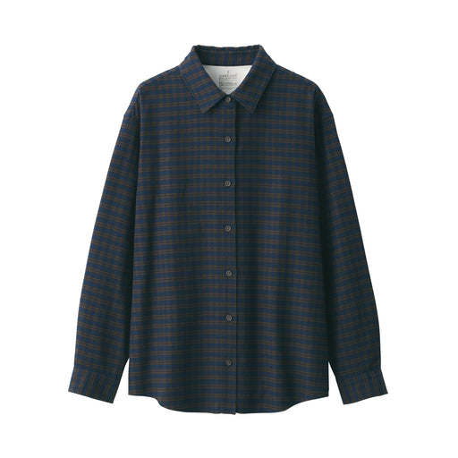 Flannel Shirt Brown Check MUJI