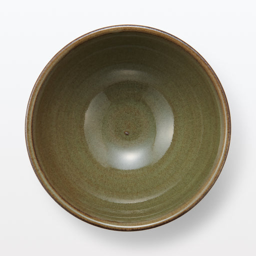 Banko Ware Rice Bowl - Glass Glaze 4.8" MUJI