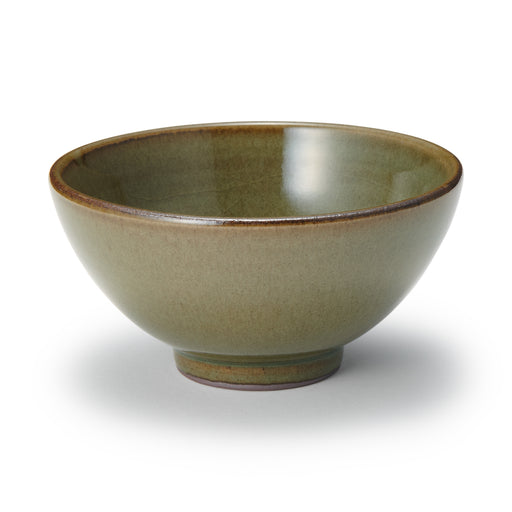 Banko Ware Rice Bowl - Glass Glaze 4.8" MUJI