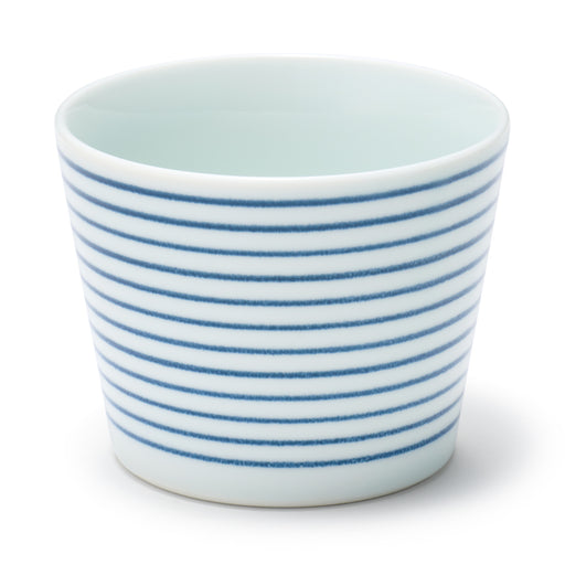 #wk 52 - Hasami Ware Soup Cup - Horizontal Stripes MDR63A4A MUJI