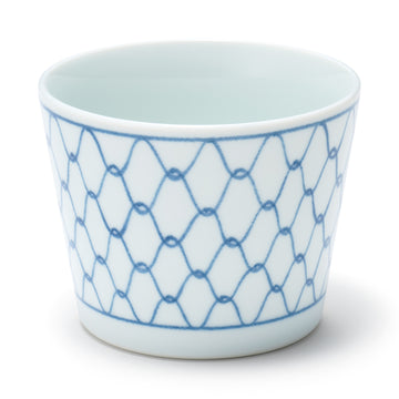 Hasami Ware Soup Cup - Mesh Pattern MUJI