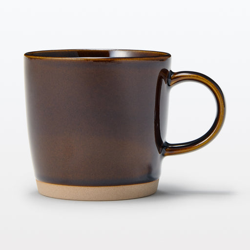 Mino Ware Coffee Cup - Dark Brown MUJI