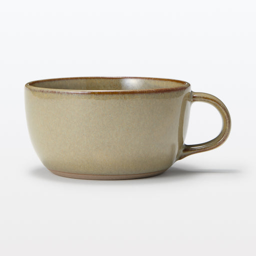 Mino Ware Soup Cup - Dark Beige MUJI