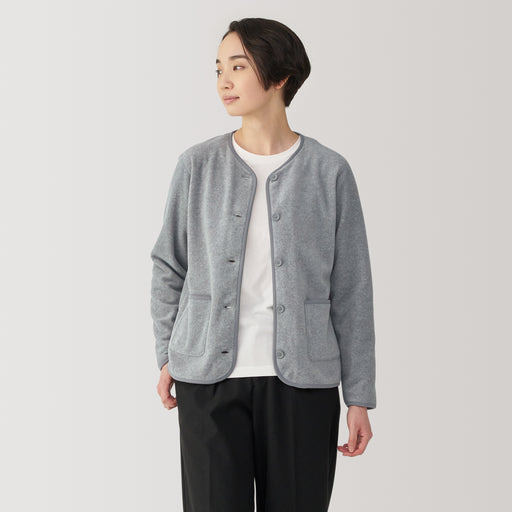 Recyclable Fleece Cardigan MUJI