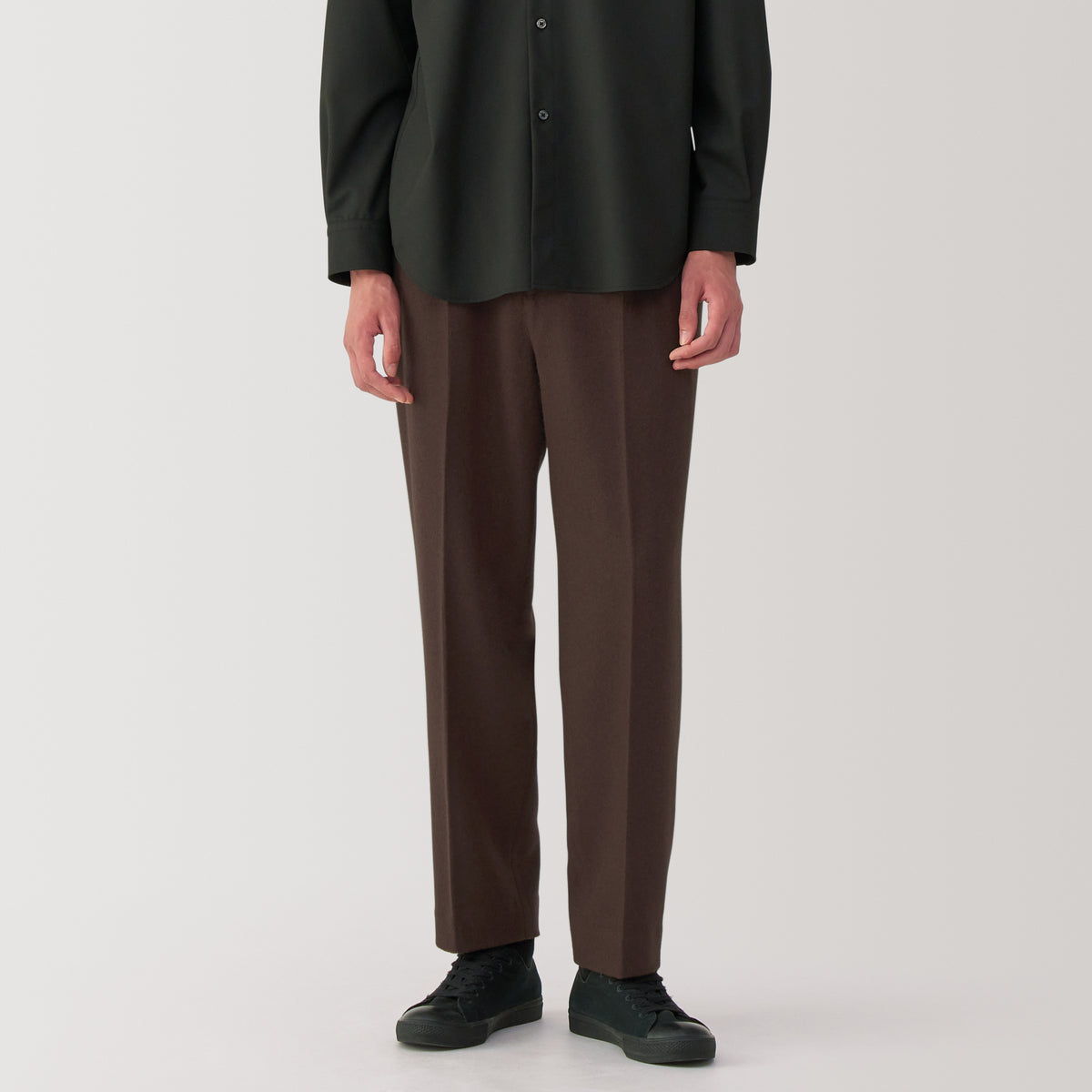 Labo Men's Cashmere Mix Darted Pants