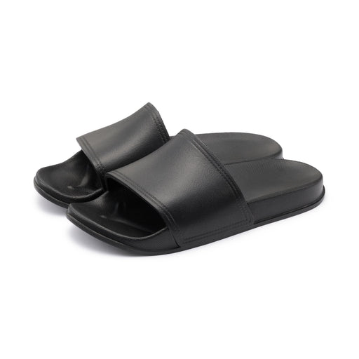 Foot Shaped Sandals Black MUJI