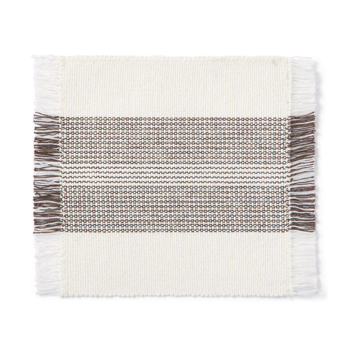 Indian Cotton Rib Coaster - Off White MUJI