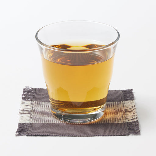 Indian Cotton Rib Coaster - Charcoal Grey MUJI