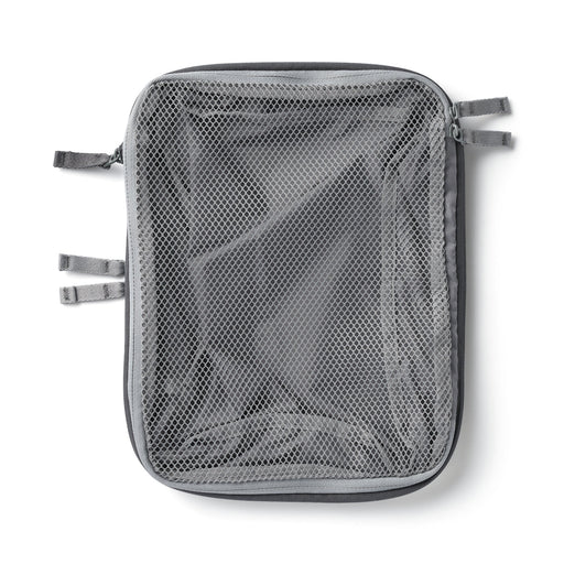 Polyester Gusset Compression Case - Small Gray MUJI