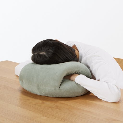 Soft Napping Cushion Mint Green MUJI