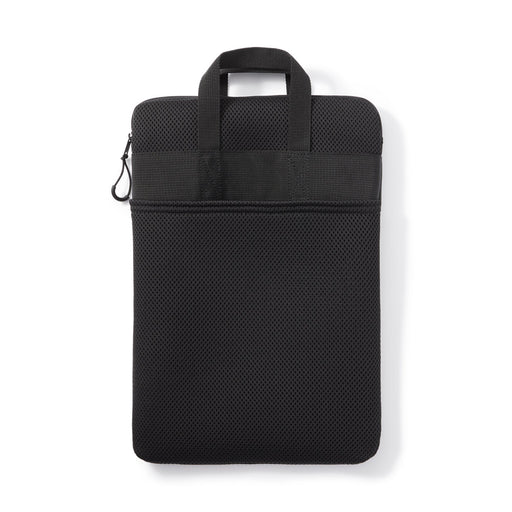 Polyester Vertical Cushioned Tablet Case - Black MUJI