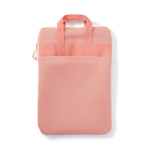 Polyester Vertical Cushioned Tablet Case - Pink MUJI