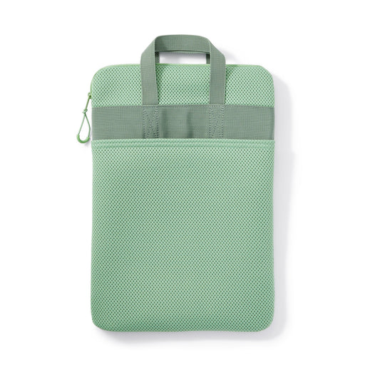 Polyester Vertical Cushioned Tablet Case - Green MUJI