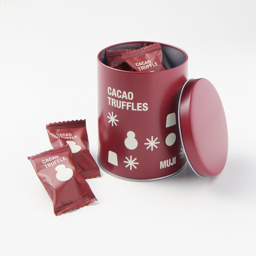 Cacao Truffle Gift Tin MUJI