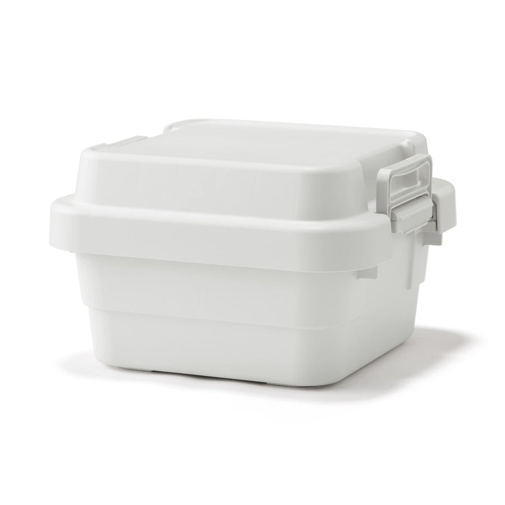 Heavy Duty Polypropylene Shallow Storage Box 19 Qt | MUJI USA