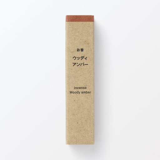 Incense Sticks - Woody Amber (12 Pack) MUJI