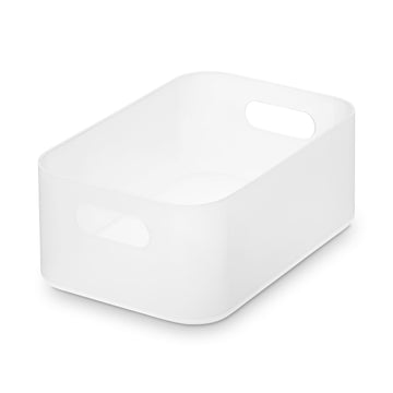 Recycled Polypropylene Makeup Box (W5.9 x D8.7 x H3.4") MUJI