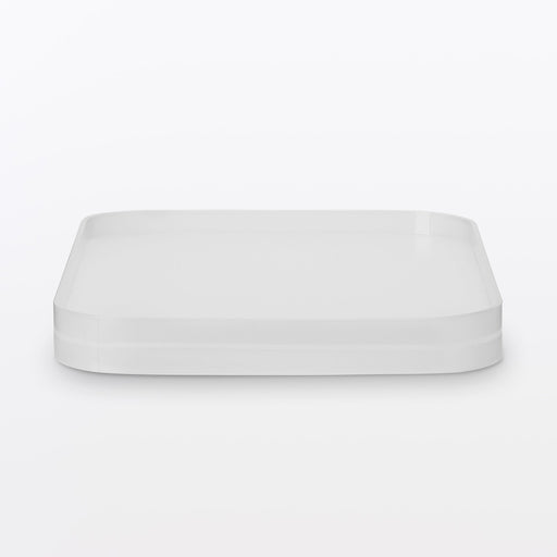 Recycled Polypropylene Makeup Box Lid (W6.2 x D9.1 x H0.8") MUJI